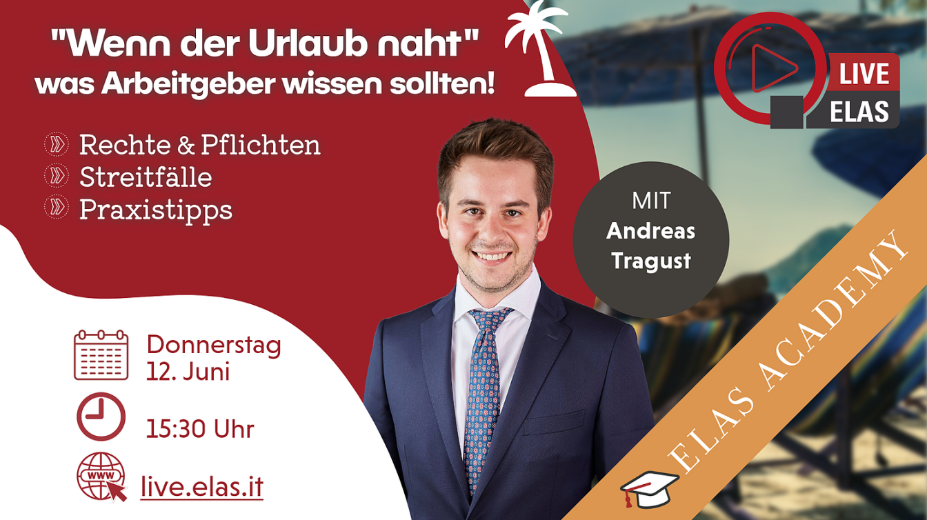 "Wenn der Urlaub naht"  was Arbeitgeber wissen sollten!